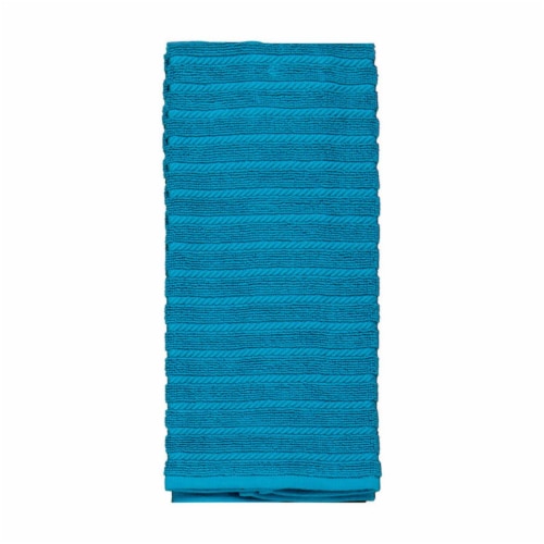 KayDee Designs Teal Terry Ribbed Kitchen Towels, 6 - Fry's Food Stores