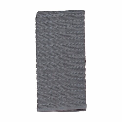 Graphite 2 pk Terry Towel Perspective: front