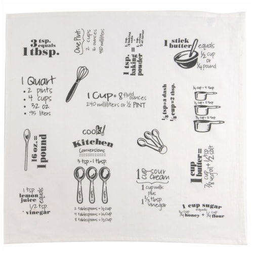 KayDee Designs Graphite Flour-Sack Towel Perspective: front