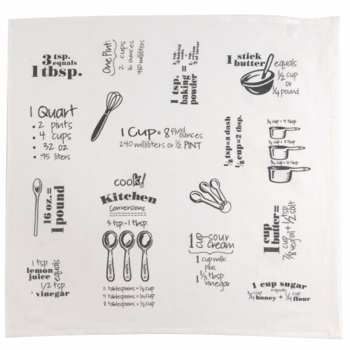 KayDee Designs Graphite Flour-Sack Towel Perspective: front