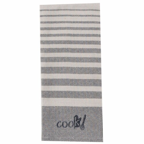 KayDee Designs Cook Tea Towel - Graphite Perspective: front