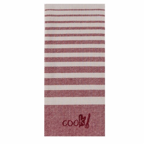 KayDee Designs Cook Tea Towel - Marsala Perspective: front