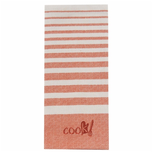 KayDee Designs Cook Tea Towel - Tiger Lily Perspective: front