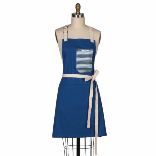 Kaydee Designs True Blue Chef Apron Perspective: front
