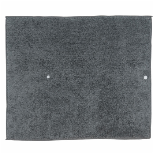 Kaydee Designs Drying Mat - Graphite Perspective: front