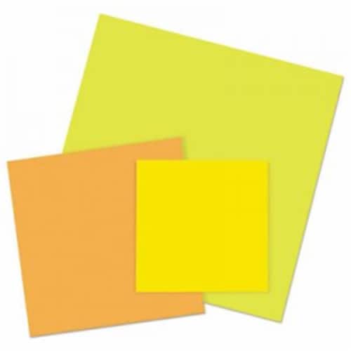 Notes Super Sticky Big Notes&#44; Unruled&#44; 11 x 11&#44; Yellow Perspective: front