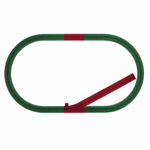 American Flyer Fastrack Siding Track Add-On Track Pack Perspective: front