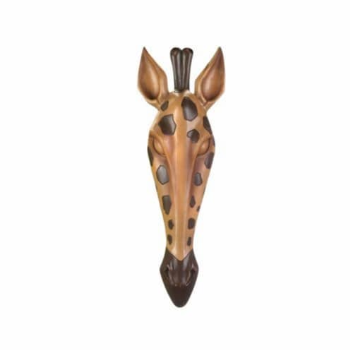 Wild Giraffe Wall Plaque Perspective: front