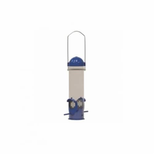2 Port Dried Mealworm Tube Bird Feeder Perspective: front