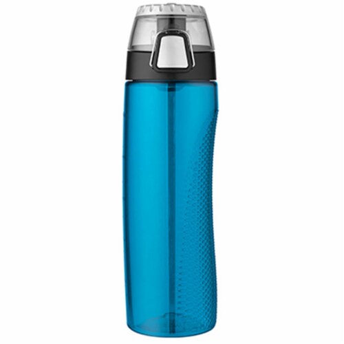 HP4100TLTRI6 24 oz. Hydration Bottle With Rotating Intake Meter Perspective: front