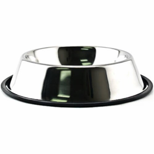 Products 19064 64 oz. Stainless Steel Pet Bowl Perspective: front