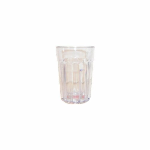 22300 6 oz., Crystal Clear Acrylic Tumbler, Pack of 6 Perspective: front