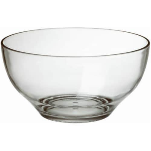 MJ1MB-1-0 5 in. Acrylic Double Wall Individual Serving Bowl - Pack Of 6 Perspective: front