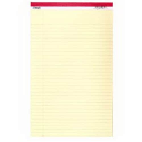 59612 8.5 x 14 in. Yellow Legal Pad&#44; 50 Count&#44; Pack of 12 Perspective: front