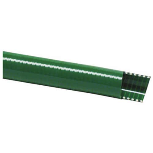 97023006 2 in. x 100 ft. Green PVC Water Suction Hose, Style G Perspective: front