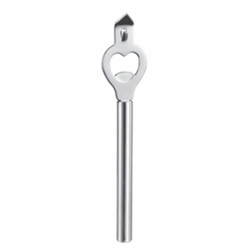 Buckeye Stainless Steel Can Punch & Bottle Opener Perspective: front