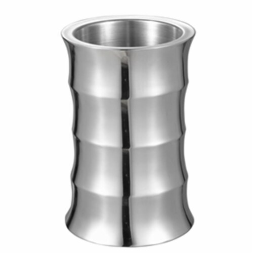Lawson Stainless Steel Double Walled Ice Bucket Perspective: front
