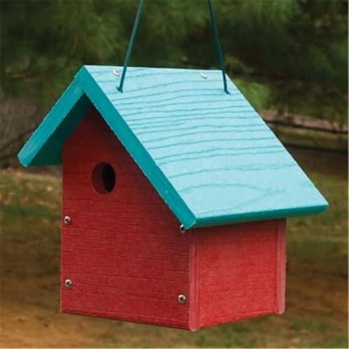 Going Green Wren House - Sloped Roof Perspective: front
