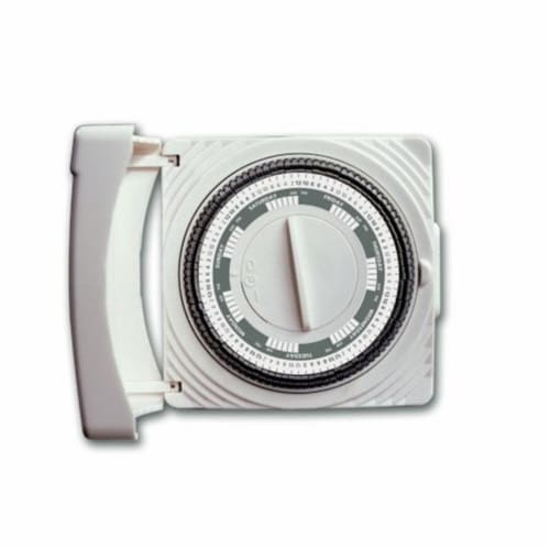 Westek Decorative Indoor Weekly Segment Timer, White, 1 Kroger