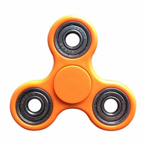 detaljeret Rettelse prik Stress Relieving Fidget Spinner - Orange, 1 - King Soopers