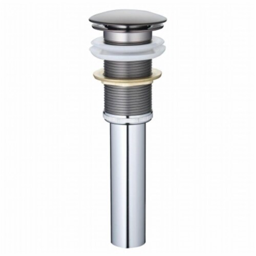Pop Up Drain Stopper without Overflow, Oil Rubbed Bronze Perspective: front