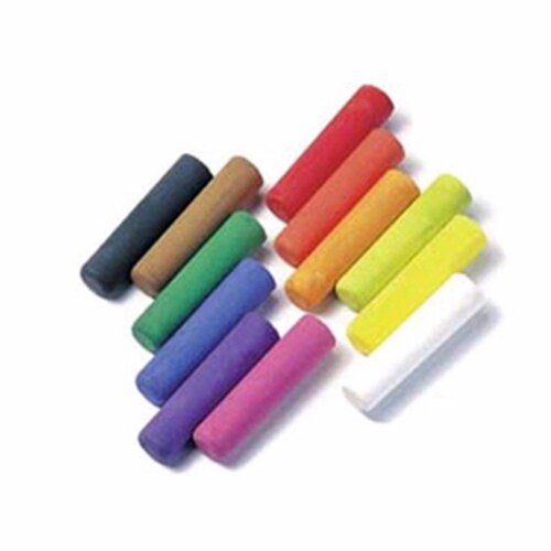 Prang Freart Artist Chalk 12 Color- Box Perspective: front