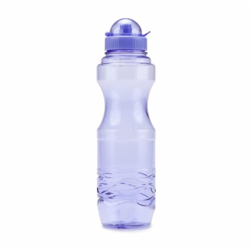 20 oz Bullet Sports Water Bottle, Iris Purple Perspective: front