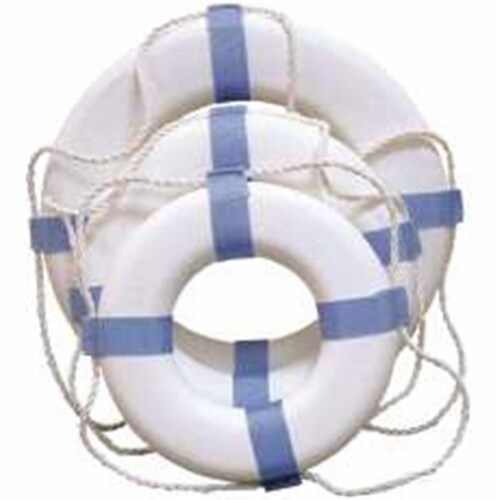 Life Ring 17 In. Diameter Styrofoam Perspective: front