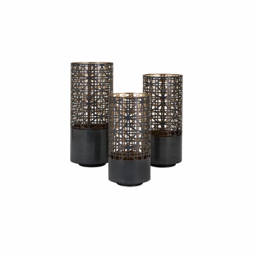 Modi Pierced Lanterns - Set of 3 Perspective: front