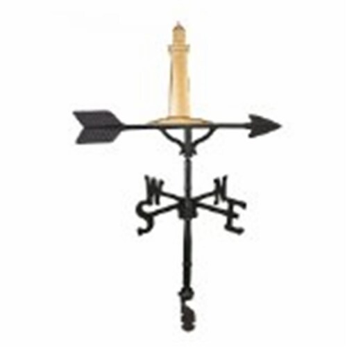 200 Series 32 In. Gold Cape Cod Lighthouse Weathervane Perspective: front