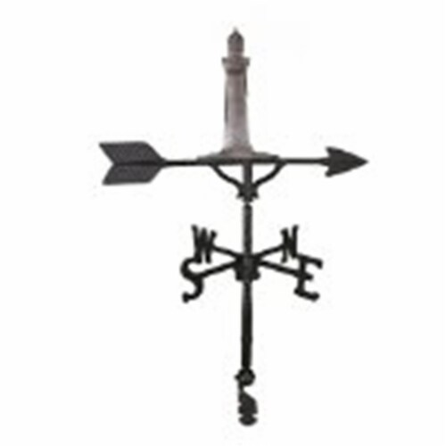 200 Series 32 In. Swedish Iron Cape Cod Lighthouse Weathervane Perspective: front