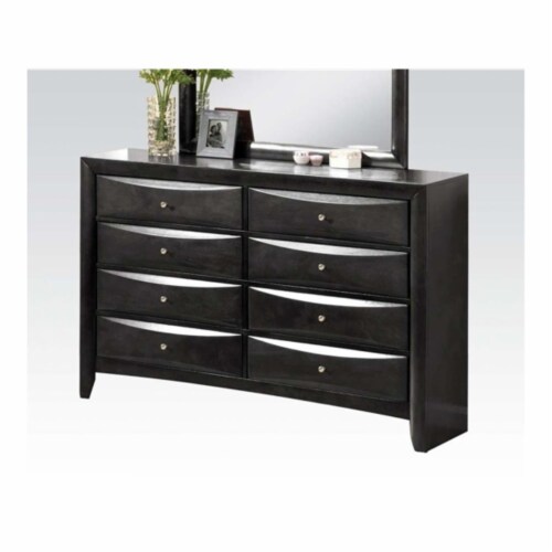 Acme Furniture 04165 Ireland 8 Drawer Dresser in Black 1 Fred Meyer