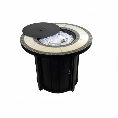 AZ Patio Heaters Round Tile Top Firepit AZ Patio Heaters Round Tile Top Firepit