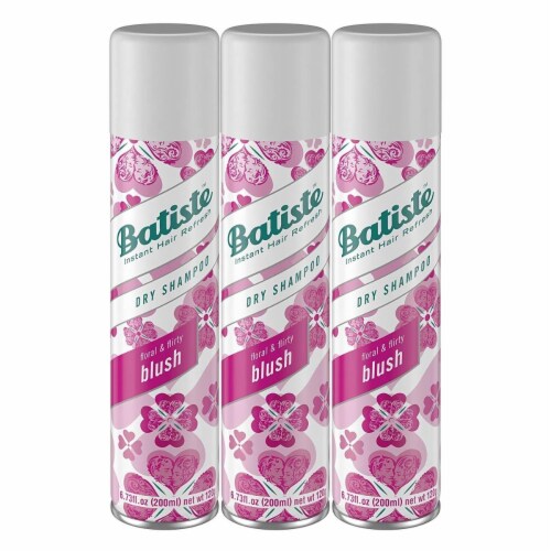 Batiste BATISTE-BLUSH-3PK Dry Shampoo Blush Fragrance - 3 Count Perspective: front