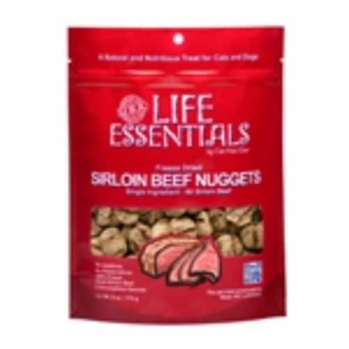 Cat Man Doo 705105945125 6 oz Catmandoo Dog & Cat Freeze Dried - Nugs Beef Perspective: front