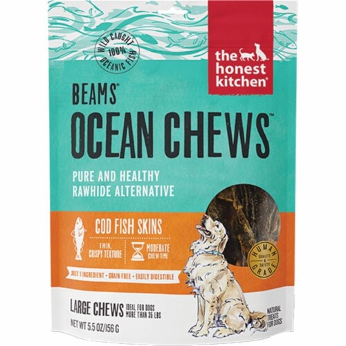 Ocean Chews Cod Skin Dog Treats