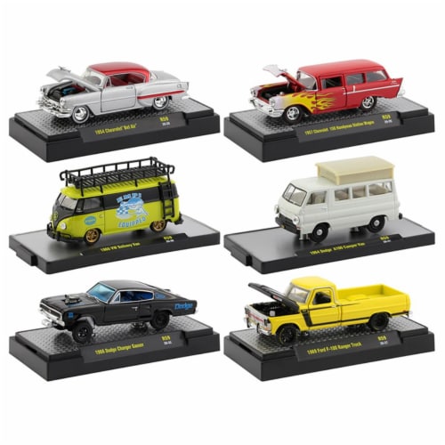 M2 Machines 32500 59 Auto Shows Set Release 59 in. Display Cases 0.16 4 Diecast Model Cars 1 King Soopers