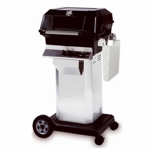 Modern Home Products JNR4DDP OCOL OMP MHP Propane Gas Grill on OCOL OMP Stainless Console Car 1 Foods Co