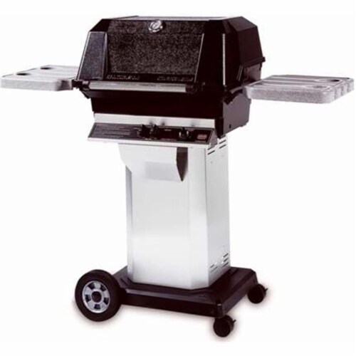 Modern Home Products WHRG4DDNS-OCOL-OMN MHP Hybrid Nat. Gas Grill on OCOL-OMN Stainless Conso Perspective: front