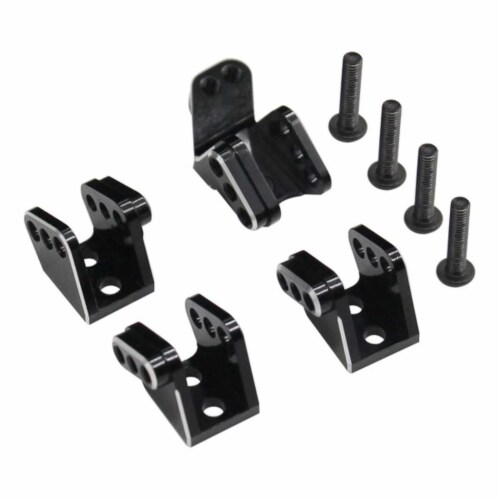 Hot Racing HRAEVE12A01 Aluminum Axle Lower Link Mount Set for RedCat Gen 8 Perspective: front