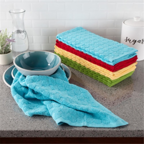 Lavish Home 69-004KT 16 x 28 in. Absorbent 100 Percent Cotton Hand Kitchen  Towel With Modern, 1 - Kroger