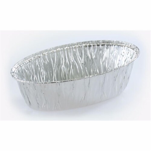 DDI 2269768 Aluminum Small Oval Baking Pan - Nicole Home Collection Case of 600 Perspective: front