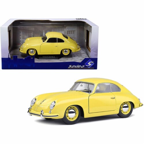 Solido S1802805 1-18 Scale 356 Pre-A Condor 1953 Porsche Diecast Model Car,  Yellow, 1 - Kroger