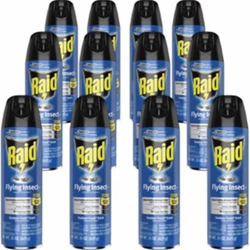 S. C. Johnson & Son SJN300816CT 15 fl oz Raid Flying Insect Spray Perspective: front