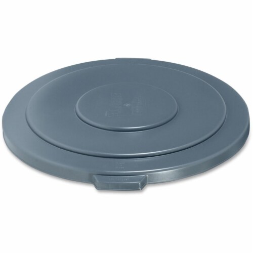 Rubbermaid Commercial Products RCP265400GYCT 5 gal Brute Container Lid - Gray Perspective: front