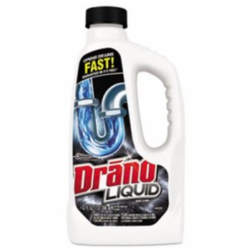 Drano SJN318593 32 oz Liquid Clog Remover, White Perspective: front