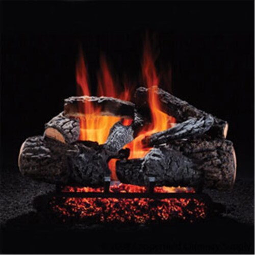 Hargrove Manufacturing 24 Inch Cross Timbers Vented Gas Logs Logs Only