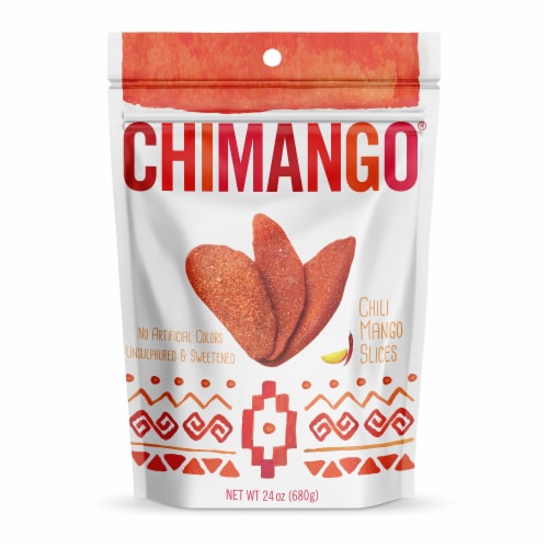 Chimango® Chili Mango Slices Perspective: front