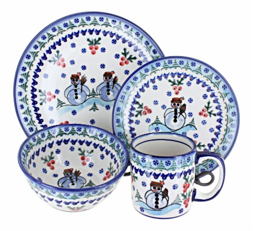 Blue Rose Polish Pottery