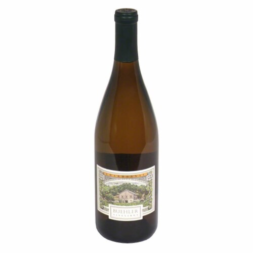 Buehler Vineyard Chardonnay White Wine Perspective: front